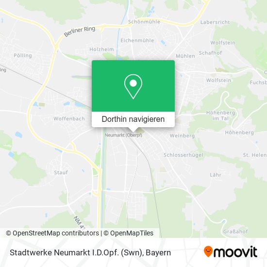 Stadtwerke Neumarkt I.D.Opf. (Swn) Karte