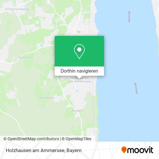 Holzhausen am Ammersee Karte