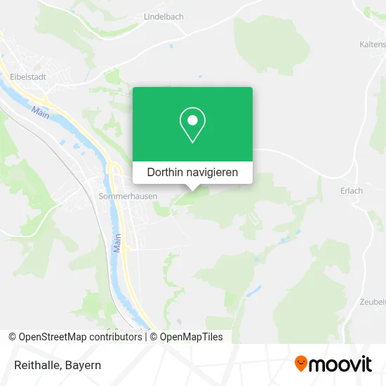 Reithalle Karte