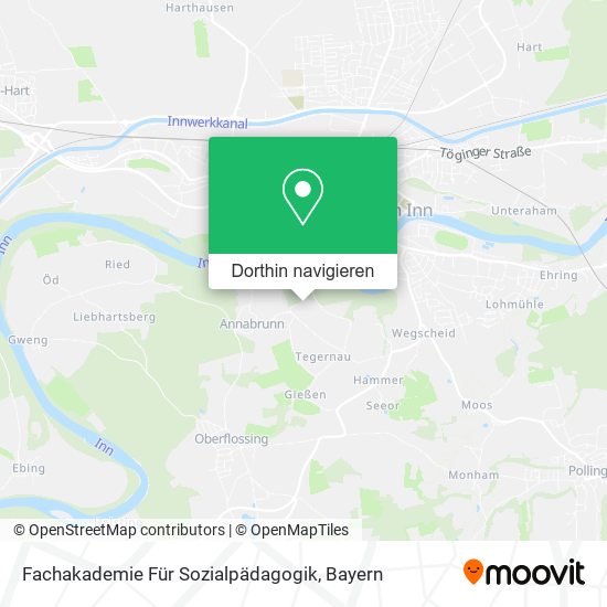 Fachakademie Für Sozialpädagogik Karte