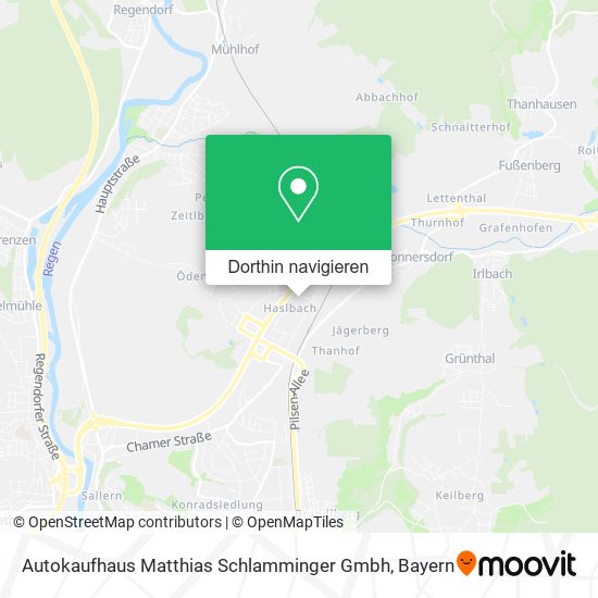 Autokaufhaus Matthias Schlamminger Gmbh Karte