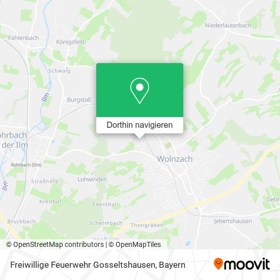 Freiwillige Feuerwehr Gosseltshausen Karte