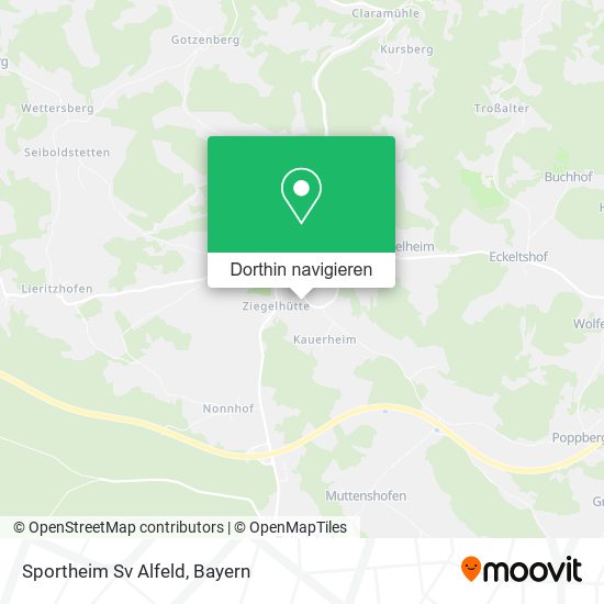 Sportheim Sv Alfeld Karte