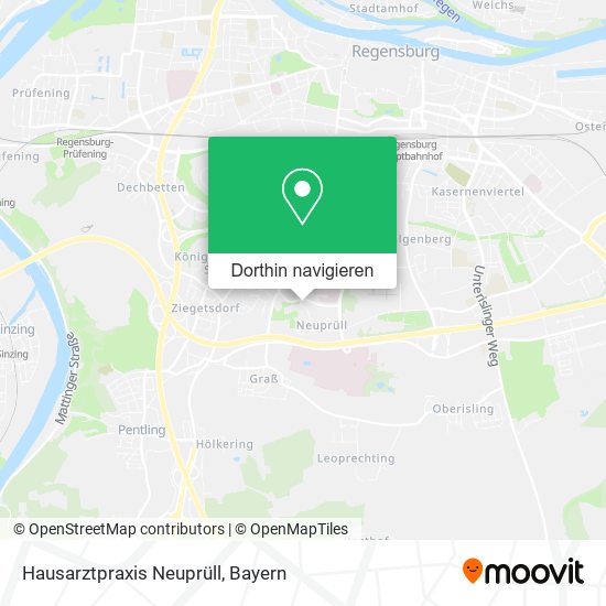 Hausarztpraxis Neuprüll Karte