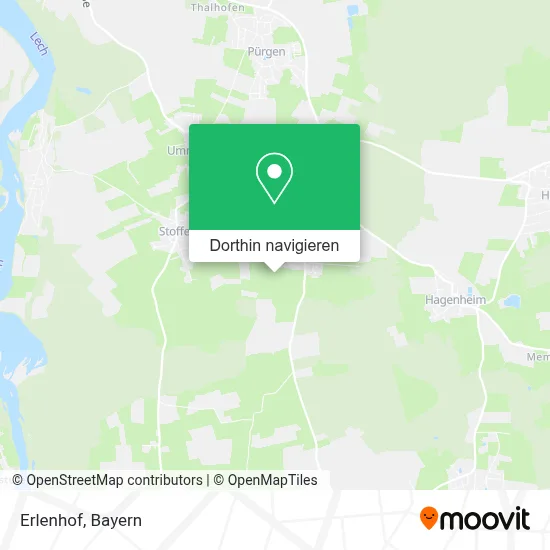 Erlenhof Karte