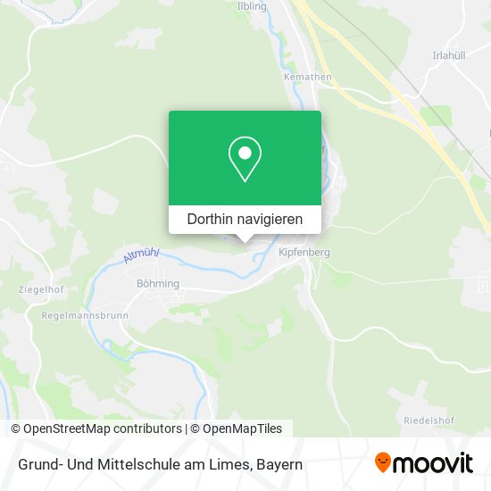 Grund- Und Mittelschule am Limes Karte