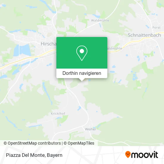 Piazza Del Monte Karte