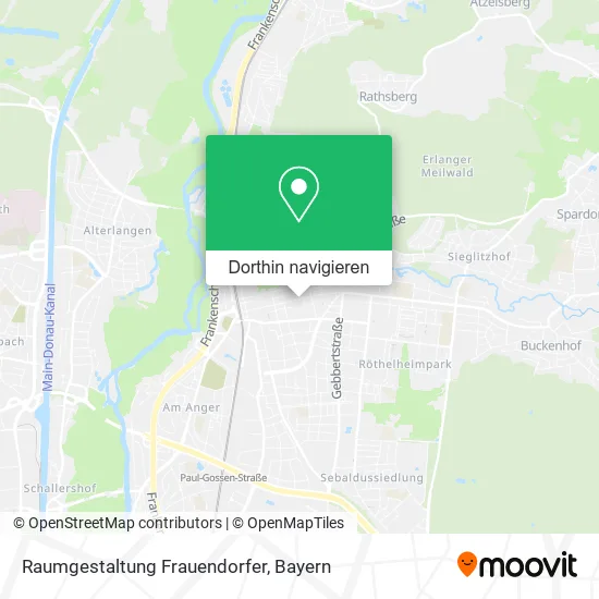 Raumgestaltung Frauendorfer Karte