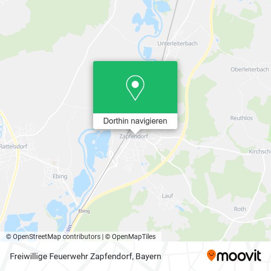 Freiwillige Feuerwehr Zapfendorf Karte