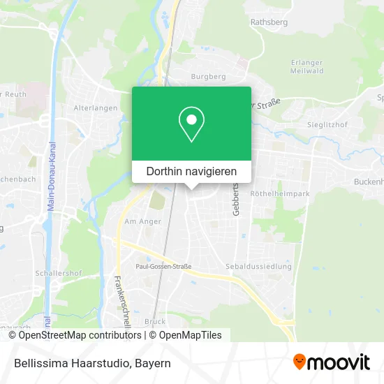 Bellissima Haarstudio Karte