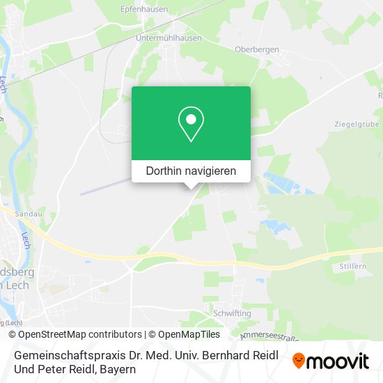 Gemeinschaftspraxis Dr. Med. Univ. Bernhard Reidl Und Peter Reidl Karte