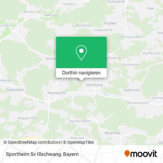 Sportheim Sv Illschwang Karte