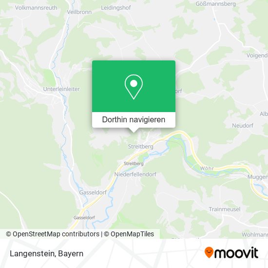 Langenstein Karte