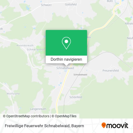 Freiwillige Feuerwehr Schnabelwaid Karte