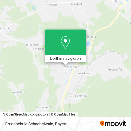 Grundschule Schnabelwaid Karte