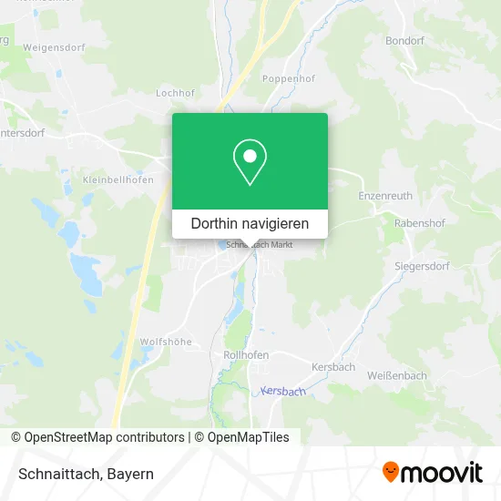 Schnaittach Karte