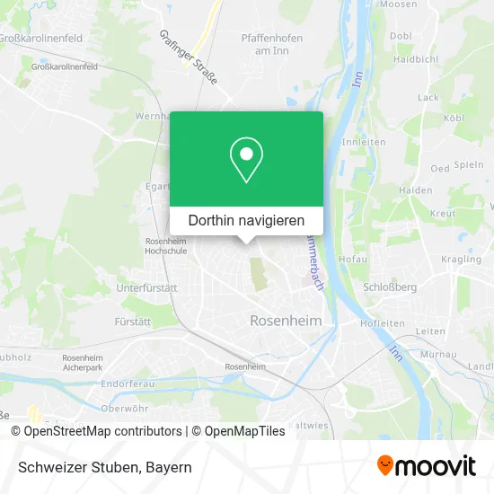 Schweizer Stuben Karte