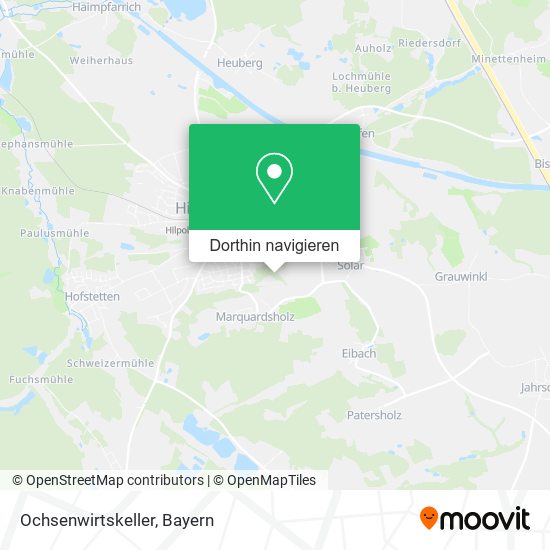 Ochsenwirtskeller Karte