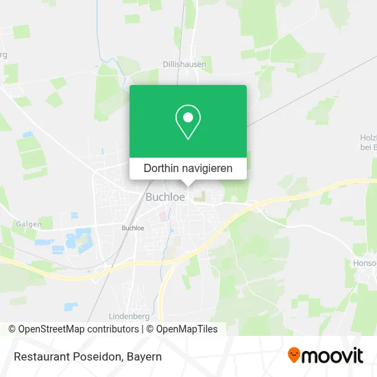 Restaurant Poseidon Karte