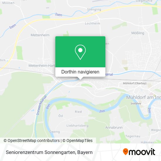 Seniorenzentrum Sonnengarten Karte