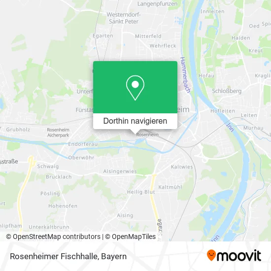 Rosenheimer Fischhalle Karte