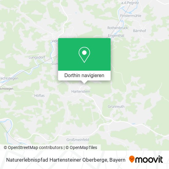 Naturerlebnispfad Hartensteiner Oberberge Karte