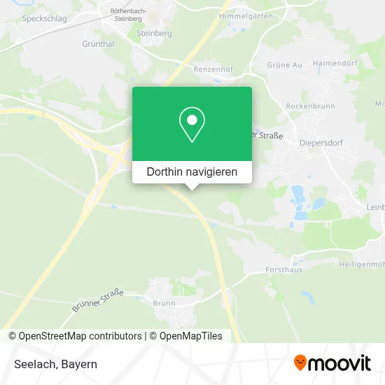 Seelach Karte