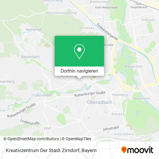 Kreativzentrum Der Stadt Zirndorf Karte