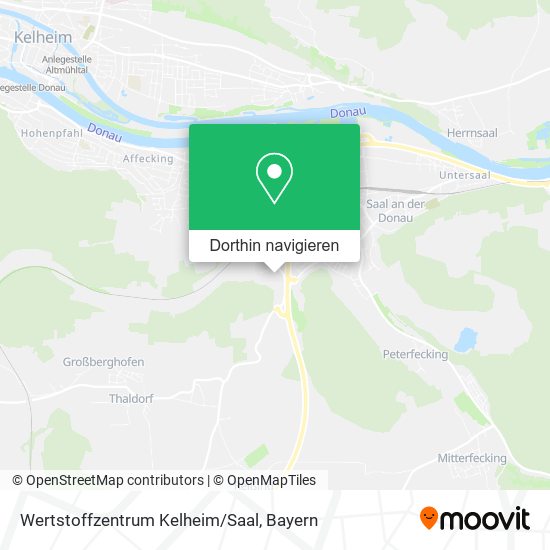 Wertstoffzentrum Kelheim/Saal Karte