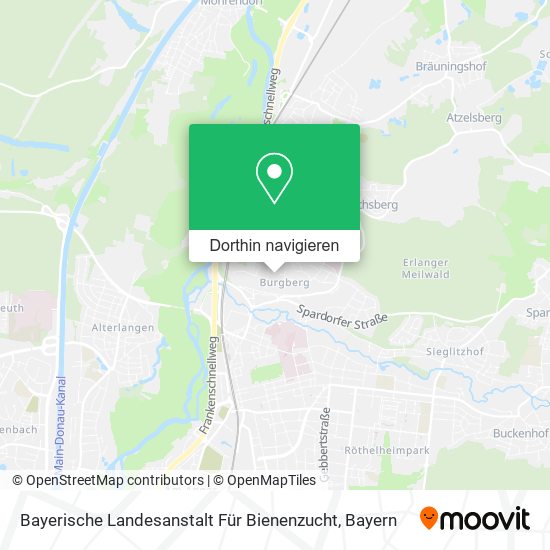 Bayerische Landesanstalt Für Bienenzucht Karte