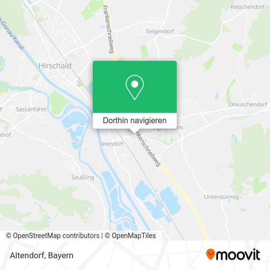 Altendorf Karte