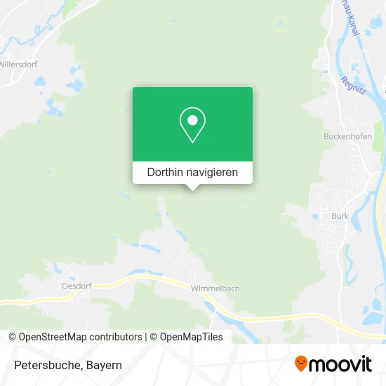Petersbuche Karte