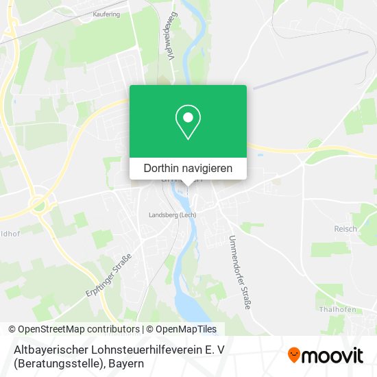 Altbayerischer Lohnsteuerhilfeverein E. V (Beratungsstelle) Karte