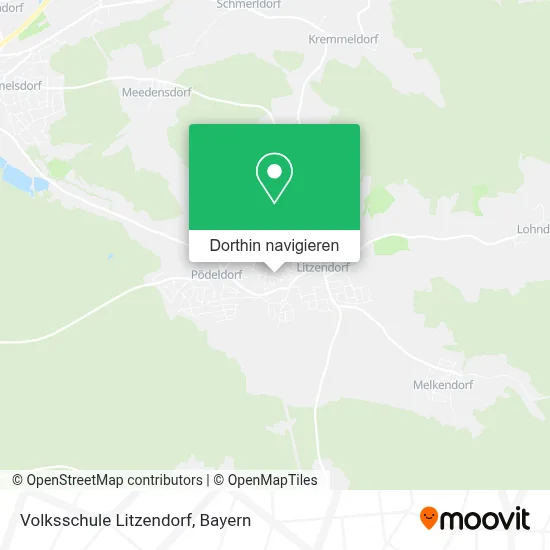 Volksschule Litzendorf Karte