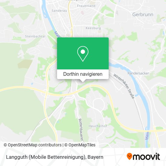 Langguth (Mobile Bettenreinigung) Karte