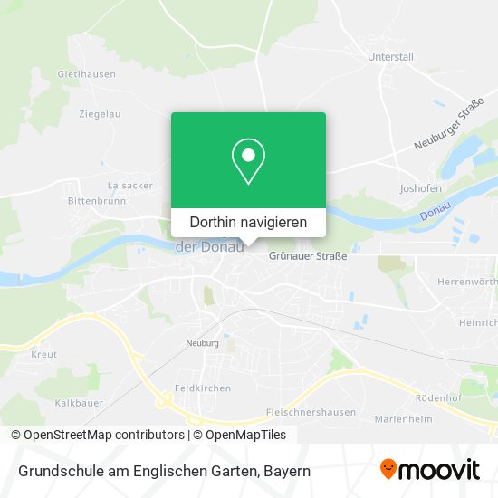Grundschule am Englischen Garten Karte