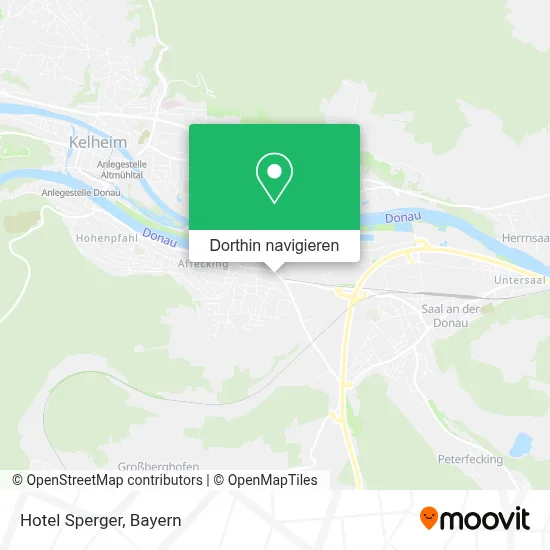 Hotel Sperger Karte