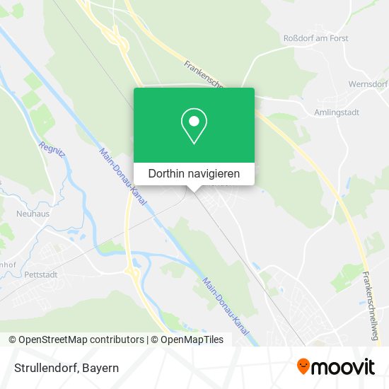 Strullendorf Karte