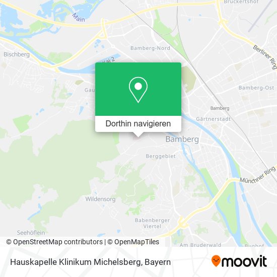 Hauskapelle Klinikum Michelsberg Karte