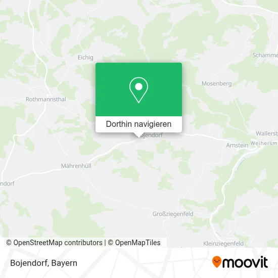 Bojendorf Karte