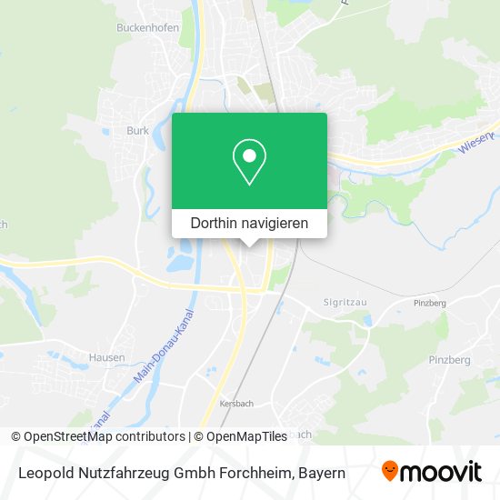 Leopold Nutzfahrzeug Gmbh Forchheim Karte