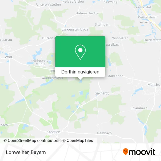 Lohweiher Karte