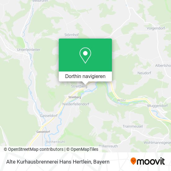 Alte Kurhausbrennerei Hans Hertlein Karte