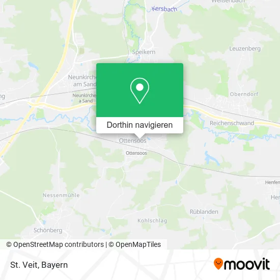 St. Veit Karte