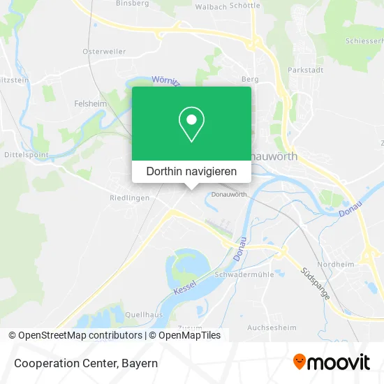 Cooperation Center Karte