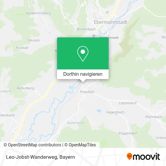 Leo-Jobst-Wanderweg Karte