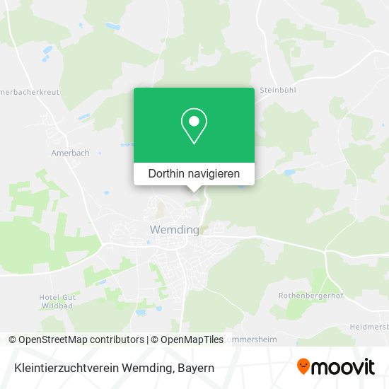 Kleintierzuchtverein Wemding Karte