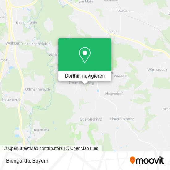 Biengärtla Karte