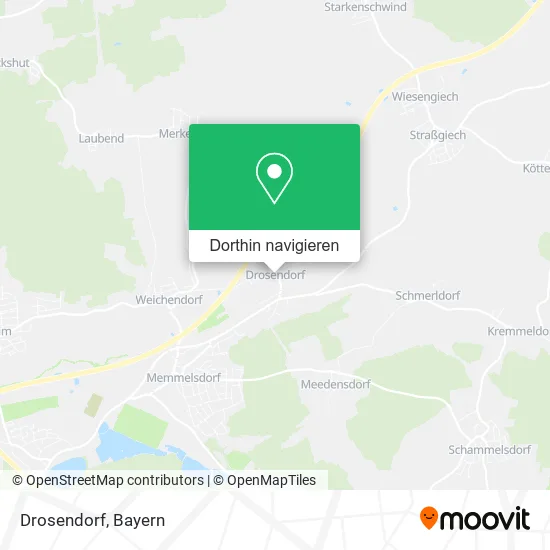 Drosendorf Karte