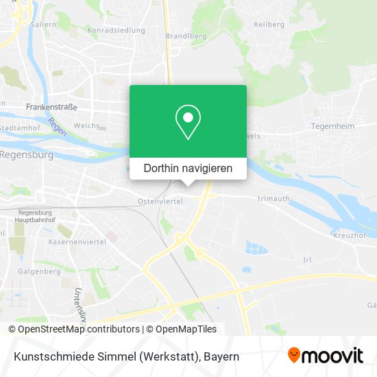 Kunstschmiede Simmel (Werkstatt) Karte